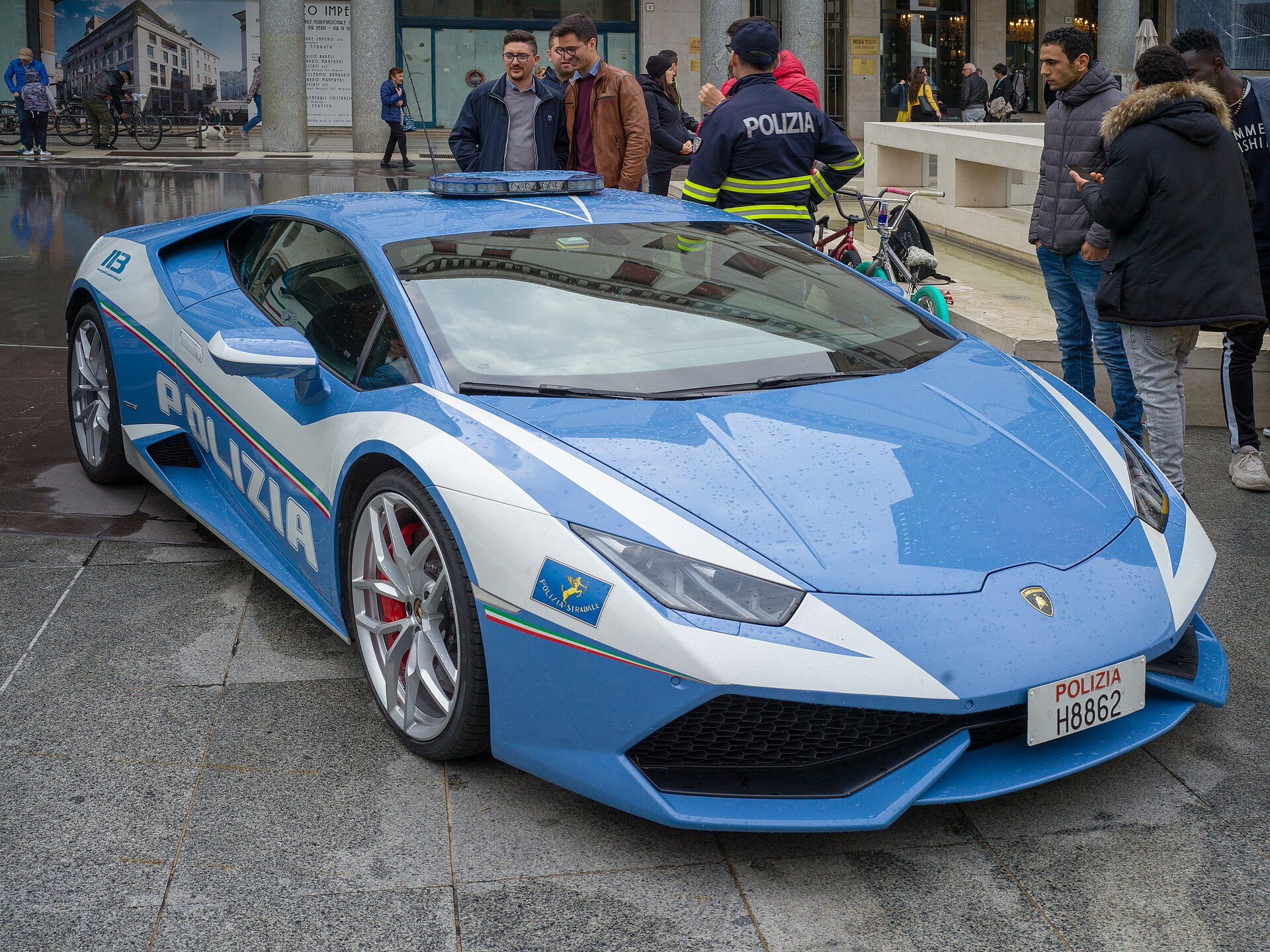 Police supercar